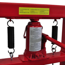 Load image into Gallery viewer, 12-ton Hydraulic Heavy Duty Floor Shop Press