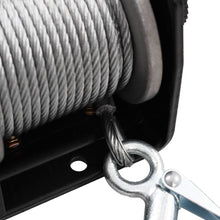 Load image into Gallery viewer, 12 V Electric Winch 2000 lb Wire Remote Control