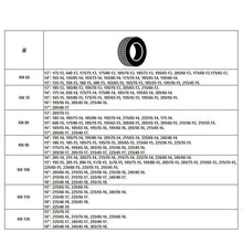 Load image into Gallery viewer, 2 kpl Auton Lumiketjut 12 mm KN 80 195/65 205/55 205/60 215/50