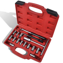 Load image into Gallery viewer, 17 pcs Diesel Injector Seat Cutter Set