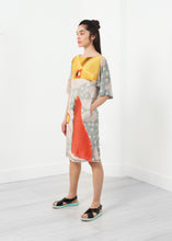 Load image into Gallery viewer, 3/4 Sleeve Kimono Dress