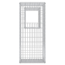 Load image into Gallery viewer, vidaXL Gabion Basket Post/Planter Steel 19.7"x19.7"x47.2"