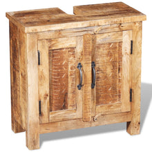 Load image into Gallery viewer, vidaXL Bathroom Vanity Cabinet with Mirror Solid Mango Wood