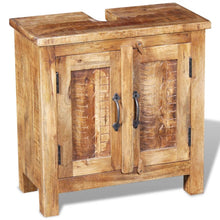 Load image into Gallery viewer, vidaXL Bathroom Vanity Cabinet with Mirror Solid Mango Wood