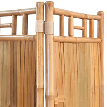 Load image into Gallery viewer, vidaXL 5-Panel Room Divider Bamboo 78.7"x63"