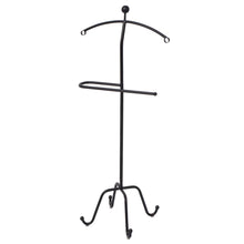 Load image into Gallery viewer, vidaXL Suit Valet Stand 19.3"x16.1"x42.5" Black