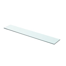 Load image into Gallery viewer, vidaXL Shelf Panel Glass Clear 27.6"x4.7"
