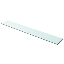 Load image into Gallery viewer, vidaXL Shelf Panel Glass Clear 39.4"x5.9"