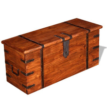Load image into Gallery viewer, vidaXL Two Piece Storage Chest Set Solid Wood