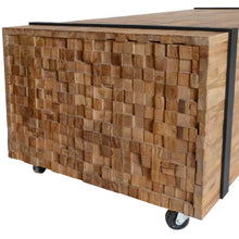 Load image into Gallery viewer, vidaXL Side Table Teak 23.6"x23.6"x15"