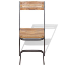 Load image into Gallery viewer, vidaXL Dining Chairs 4 pcs Solid Teak Wood