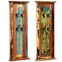 Load image into Gallery viewer, vidaXL Coat Racks 2 pcs Solid Reclaimed Wood 15"x39.4"