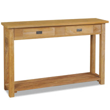 Load image into Gallery viewer, vidaXL Console Table Solid Teak 47.2"x11.8"x31.5"