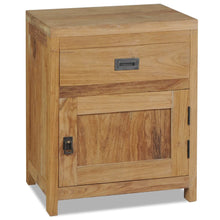 Load image into Gallery viewer, vidaXL Bedside Cabinet Solid Teak 15.7"x11.8"x19.7"