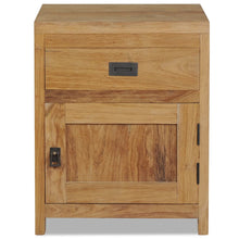 Load image into Gallery viewer, vidaXL Bedside Cabinet Solid Teak 15.7"x11.8"x19.7"