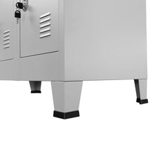 Load image into Gallery viewer, vidaXL Locker Cabinet with 12 Compartments 35.4"x17.7"x70.9"