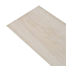 Load image into Gallery viewer, vidaXL PVC-lattialankut 5,26 m² 2 mm Perinteinen vaalea tammi