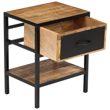 Load image into Gallery viewer, vidaXL Bedside Cabinet Solid Mango Wood 15.7"x11.8"x19.6"