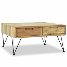 Load image into Gallery viewer, vidaXL Coffee Table 31.5"x31.5"x15.7" Solid Teak