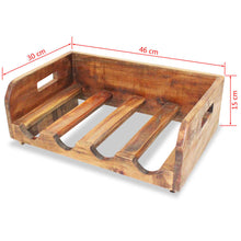 Load image into Gallery viewer, vidaXL Wine Racks 4 pcs for 16 Bottles Solid Reclaimed Wood