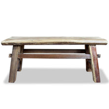 Load image into Gallery viewer, vidaXL Bench Solid Reclaimed Wood 39.4"x11"x16.9"