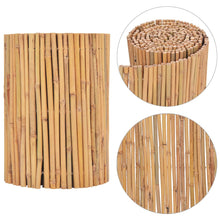 Load image into Gallery viewer, vidaXL Bamboo Fence 196.9"x11.8"