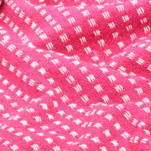 Load image into Gallery viewer, vidaXL Viltti puuvilla neliöt 125x150 cm pinkki