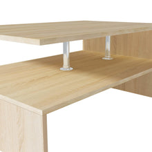 Load image into Gallery viewer, vidaXL Coffee Table Chipboard 35.4"x23.2"x16.5" Oak