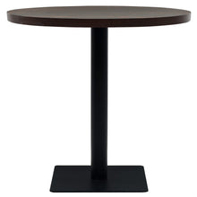 Load image into Gallery viewer, vidaXL Bistro Table MDF and Steel Round 31.5"x29.5" Dark Ash