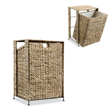 Load image into Gallery viewer, vidaXL Laundry Basket 17.3"x13.4"x25.2" Water Hyacinth