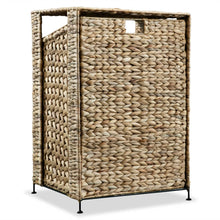 Load image into Gallery viewer, vidaXL Laundry Basket 17.3"x13.4"x25.2" Water Hyacinth