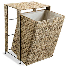 Load image into Gallery viewer, vidaXL Laundry Basket 17.3"x13.4"x25.2" Water Hyacinth