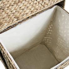 Load image into Gallery viewer, vidaXL Laundry Basket 17.3"x13.4"x25.2" Water Hyacinth