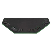 Load image into Gallery viewer, vidaXL 8-Player Folding Poker Tabletop 2 Fold Octagonal Green