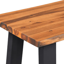Load image into Gallery viewer, vidaXL Bench Solid Acacia Wood 57.1"