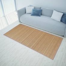 Load image into Gallery viewer, vidaXL Bambumatto 100x160 cm ruskea