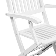 Load image into Gallery viewer, vidaXL Dining Chairs 2 pcs White Solid Acacia Wood