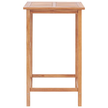 Load image into Gallery viewer, vidaXL Ulkobaaripöytä 65x65x110 cm tiikki