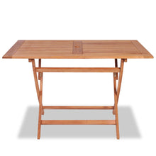 Load image into Gallery viewer, vidaXL Folding Garden Table 47.2"x27.6"x29.5" Solid Teak Wood