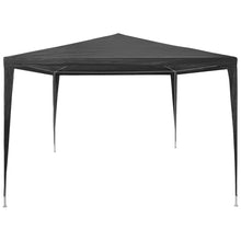 Load image into Gallery viewer, vidaXL Party Tent PE Anthracite 9'10"x13'1"