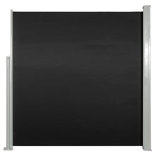 Load image into Gallery viewer, vidaXL Retractable Side Awning 55.1"x118.1"Black