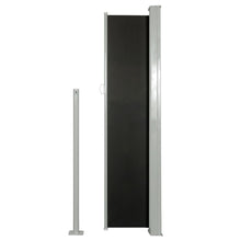 Load image into Gallery viewer, vidaXL Retractable Side Awning 55.1"x118.1"Black