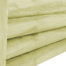 Load image into Gallery viewer, vidaXL Korotettu kukkalaatikko kyllästetty mänty 100x60x42 cm