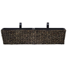 Load image into Gallery viewer, vidaXL Garden Planters 2 pcs Water Hyacinth Brown