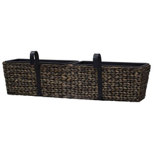 Load image into Gallery viewer, vidaXL Garden Planters 2 pcs Water Hyacinth Brown