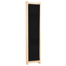 Load image into Gallery viewer, vidaXL 3-Panel Room Divider Black 47.2"x66.9"x1.6" Fabric