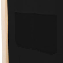 Load image into Gallery viewer, vidaXL 3-Panel Room Divider Black 47.2"x66.9"x1.6" Fabric