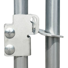 Load image into Gallery viewer, vidaXL Chicken Coop 29.5'x3.3'x4.9' Galvanized Steel
