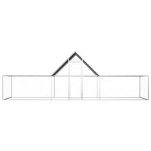 Load image into Gallery viewer, vidaXL Chicken Coop 19.7'x6.6'x6.6' Galvanized Steel