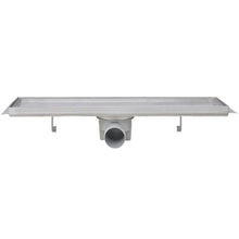 Load image into Gallery viewer, vidaXL Lineaarinen suihkukaivo 2 kpl 530x140 mm ruostumaton teräs